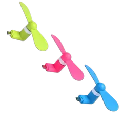 Portable Flexible Removable Mini USB Fan Type C Mobile Phone Cooling Fan - Rokomari